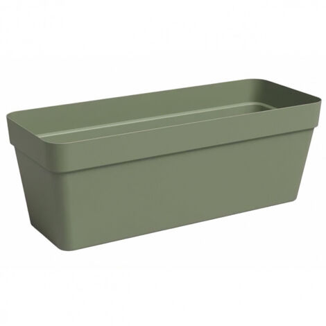 Jardiniere - Plastique - Vert Cendre� - Rectangulaire - L49,9 x P20 x H18,1cm - ARTEVASI (1/4)