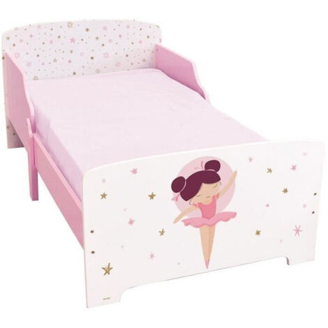 Lit avec sommier a lattes - Danseuse Ballerine - FUN HOUSE - 140 x 70 cm (1/5)