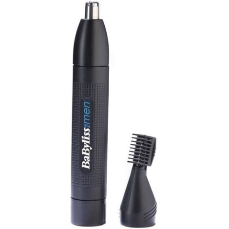 Tondeuse nez/oreilles/sourcils - BaByliss - E652E - Lame en acier inoxydable - Fonctionnement sans fil (1/4)