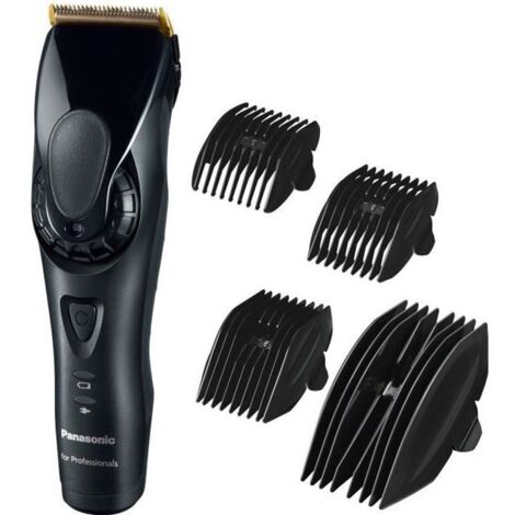 Tondeuse à cheveux rechargeable à usage professionnel Panasonic ER GP84 Noir