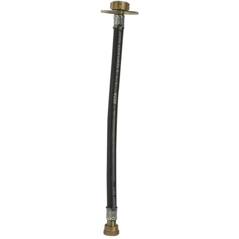 Lyre gaz souple haute pression – Longueur 35 cm – Compatible butane et propane – Installation fixe pour véhicules de loisirs – Conformité NF