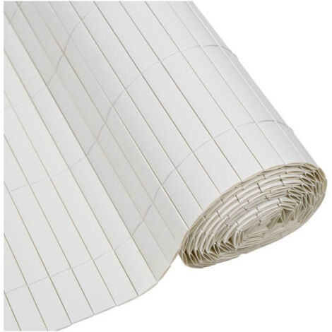 Nature Canisse PVC double face blanc 1 x 3 mètres (1/4)