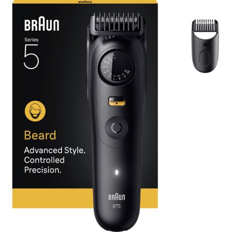 Rasoir électrique - BRAUN - Séries 5 BT5500 - 120 min autonomie - Étanche - Noir