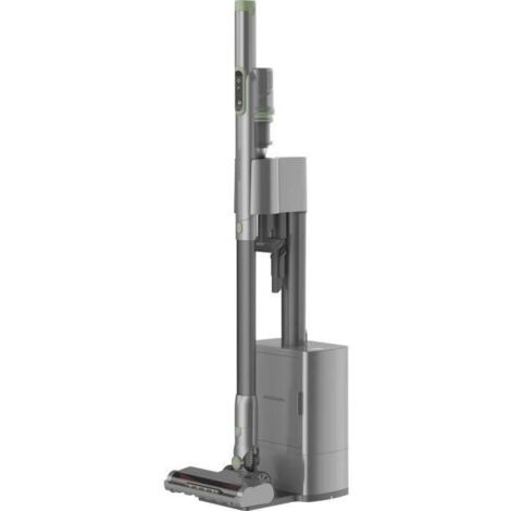 Aspirateur Balai avec base de vidange - ARTHUR MARTIN - AMAB148 – 200 W – 40 min d'autonomie – 80 AW - Gris (1/5)