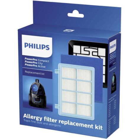 Kit de rechange PHILIPS FC8010/02 Compatible PowerPro Compact et PowerPro Active (1/5)