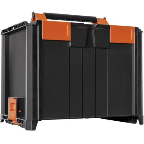 Tood Coffret professionnel Emboîtable ABS noir 47x36x33 cm (1/4)