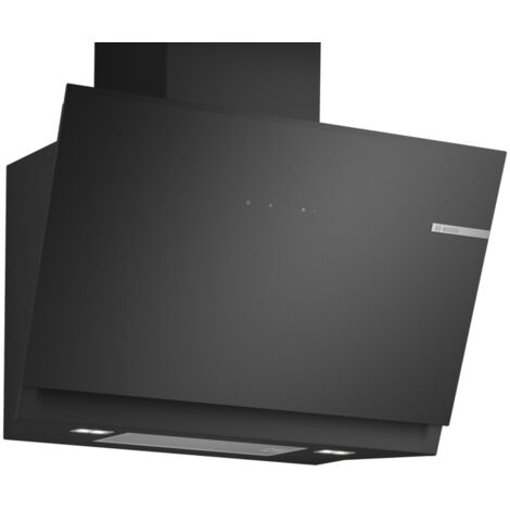 Hotte murale inclinée en verre BOSCH SER6 DWK81AN60 Noir - Home Connect