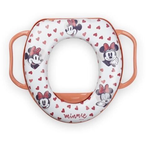 Réducteur de toilettes - THERMOBABY - Confort avec poignées - Minnie (1/5)