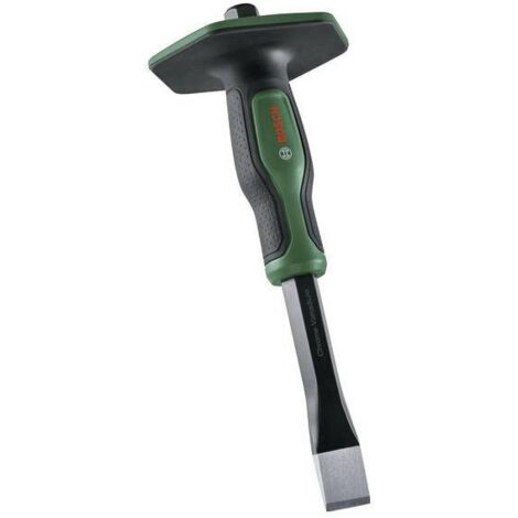 Bosch Burin plat pour pierre 22-250 mm (tranchant doublement trempé manche chrome-vanadium poignée Softgrip) (1/3)