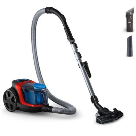 Philips – Aspirateur sans sac 900W – Technologie PowerCyclone 5 – Filtration Allergy H13 – Bac 1.5L – Compact et léger 4.5kg – Pour surfaces difficiles