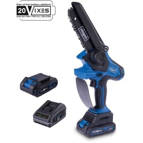 Tronçonneuse / élagueuse sans fil BC-PS150-X + Set batterie 2Ah + chargeur - SCHEPPACH (1/3)