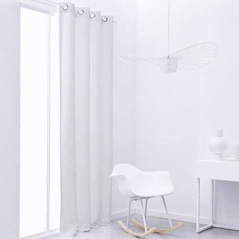 TODAY Rideau Occultant Essential Uni - 140 x 240 cm - Craie (1/3)