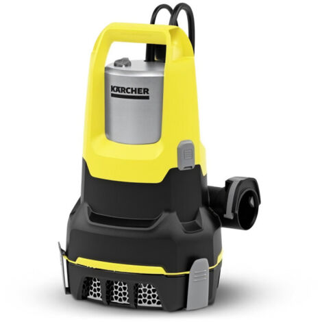 Kärcher – Pompe submersible SP 17.000 – Débit 17 000 l/h – Hauteur de refoulement 9 m – Capteur de niveau automatique – Boîtier en acier inoxydable