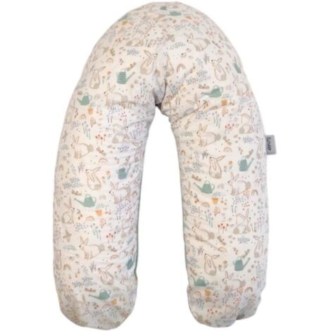 Tineo Coussin d'allaitement vert sauge confortable tendance