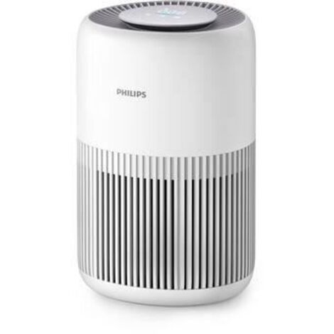 Philips – Purificateur d'air silencieux jusqu'à 65m² – Filtration HEPA 99,97% – 20dB en mode nuit – Technologie AeraSense – Blanc