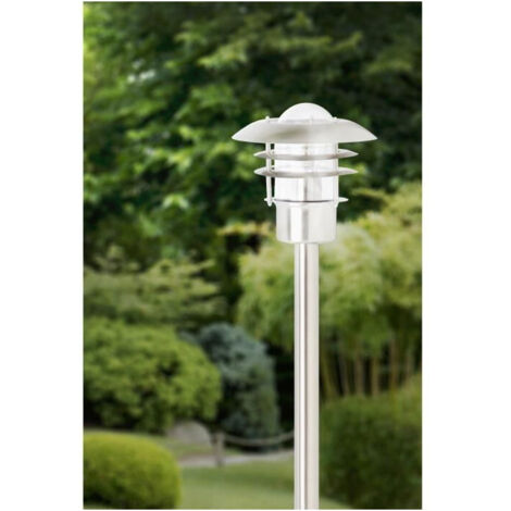 Potelet extérieur TERRENCE H90cm - BRILLIANT - Acier - 1 ampoule E27 requise (1/6)
