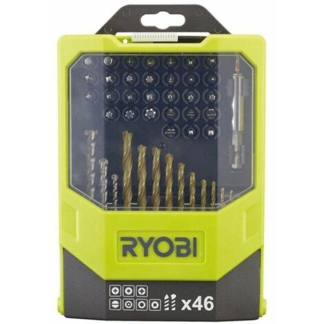 RYOBI Coffret 46 accessoires mixtes RAK46MIX (1/3)