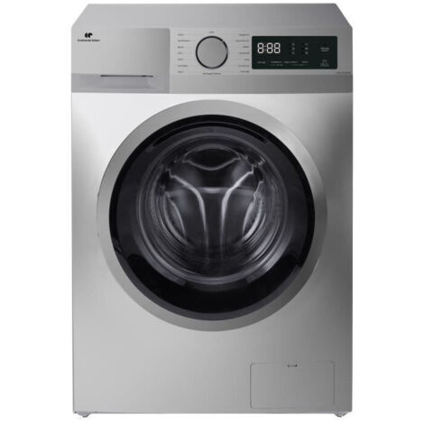 Continental Edison – Lave-linge hublot 12 kg – Vitesse d'essorage 1400 tours/min – Moteur induction silencieux – Classe énergétique A – CELL1214ISS