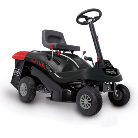 Scheppach Tondeuse à gazon autoportée MR196-61 – Moteur à essence 4 temps 4,8 kW / 6,5 CV – Largeur de coupe 61 cm – 5 vitesses – Hauteur de coupe réglable
