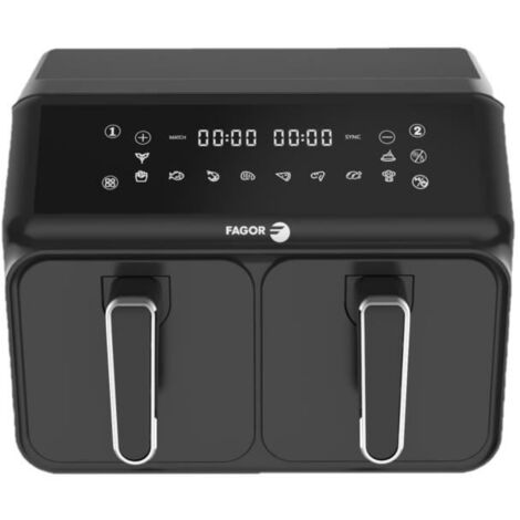 Friteuse sans huile Air Fryer 8L double tiroir 1700W - Fagor FG0702
