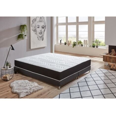 Matelas DORMIPUR 160x200 - Mousse à mémoire de forme - 22 cm - Ferme - V1080 (1/4)
