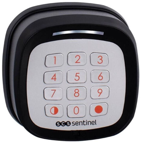 Scs Sentinel – Clavier électronique sans fil – CodeGate pour portail ou porte de garage – Portée 50m – Fonctionne avec 2 piles CR2032