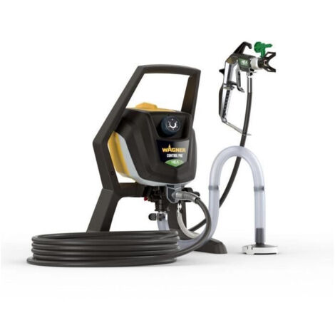Wagner – Pistolet à peinture airless Control Pro 350R – Débit 1,50L/min – Pression 110 bars – Puissance 600W – 2 buses et rallonge incluses (1/8)