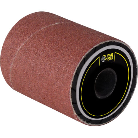 Fartools – Rouleau abrasif A8 50 mm – Grain 80 pour ponçage bois et métal – Durable et précis sur surfaces étroites – Compatible ponceuses manuelles