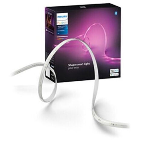 Ruban connecté - Philips Hue - Solo Lightstrip - 3 m - Blanc - LED intégrée