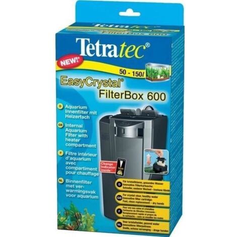 Filtre interne TETRA EasyCrystal filterbox 600 - 600 l/h - pour aquariums de 50 à 150 litres