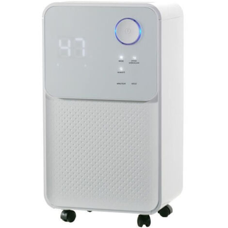 Oceanic – Déshumidificateur d'air 12L/jour – Capacité jusqu'à 25 m² – Silencieux avec mode séchage linge – Panneau LED tactile (1/8)