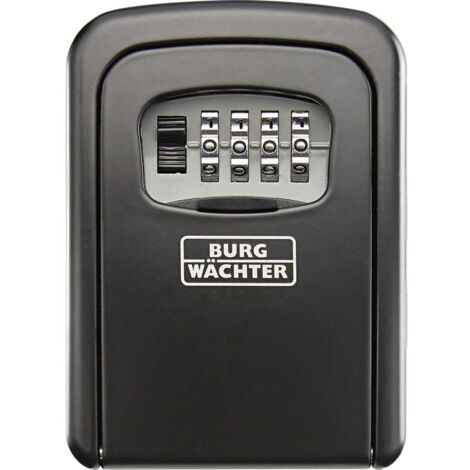 Coffre a clé BURG-WÄCHTER KEY SAFE 30 SB - Verrouillage a code - Zinc moulé - Pour clés jusqu'a 9 cm