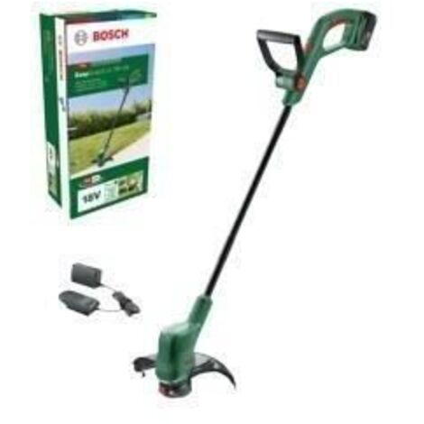Bosch – Coupe-bordure à batterie 18V – Avec chargeur inclus – Système filaire semi-automatique – Diamètre de coupe 260mm – Pour terrains accidentés - 18V-26 (1/10)