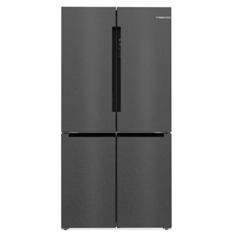 Bosch – Réfrigérateur américain 90.5cm 605l no frost – Technologie VitaFresh XXL – 4 clayettes en verre – 6 tiroirs de congélation – KFN96AXEA