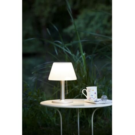 GALIX Lampe de table solaire G2 tres eclairante avec detecteur de presence - 100 lumens (1/5)