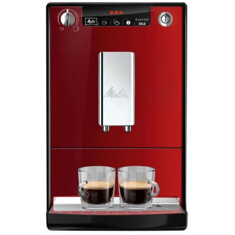 Melitta E950-104 Solo Machine à café rouge avec broyeur
