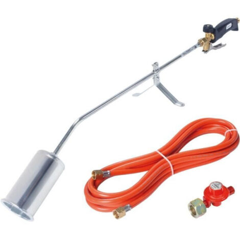 Rothenberger – Désherbeur thermique gaz RoMaxi ECO 56 kW – Température de flamme 1060°C – Détendeur propane inclus – Usage professionnel