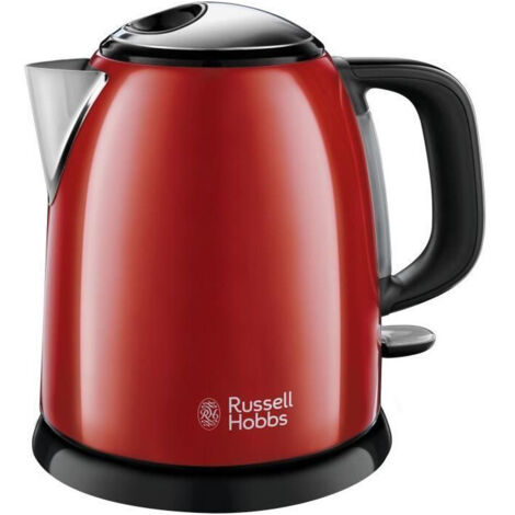 Bouilloire électrique Russell Hobbs 24992-70 1 L Noir Rouge 2400 W (1/10)