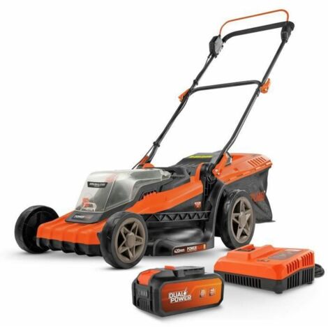 Dual-power Powdpglws2 tondeuse à gazon verte 42 cm (1/5)