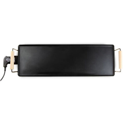 Domo Family XL Plancha électrique noir et gris 70x22 cm (1/5)