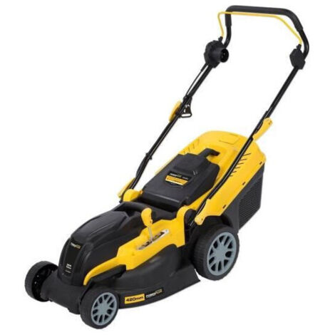 Tondeuse électrique 2000W 42cm – Pour pelouses jusqu'à 500m² – Fonction paillage – Hauteur de coupe 25-80mm – Powerplus