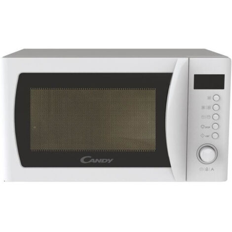 Micro-ondes Candy Idea CMWA20SDLW 700W Digital 20L Blanc - Fonction Décongélation - 5 Niveaux de Puissance - 8 Menus Automatiques