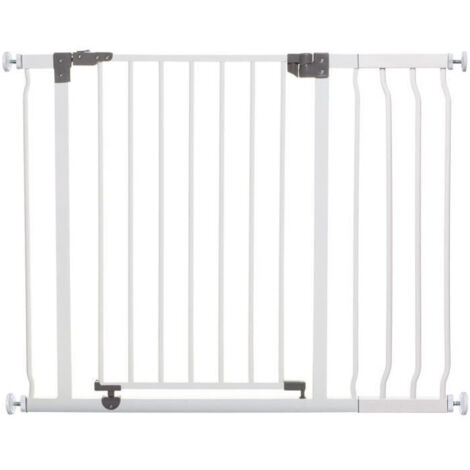 Barriere de sécurité et extension 18 cm - DREAMBABY - LIBERTY - 1 barriere + 1 extension - 93-99 cm - Blanc (1/5)