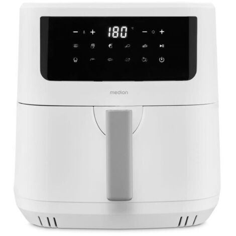Friteuse a Air Chaud - MEDION - 50073000 - 2150 W - Ecran tactile - 9 programmes - Blanc