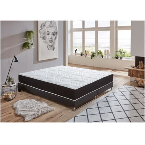 DORMIPUR Matelas 140x190 - Mousse mémoire de forme - 22 cm - Ferme - V1080 (1/10)