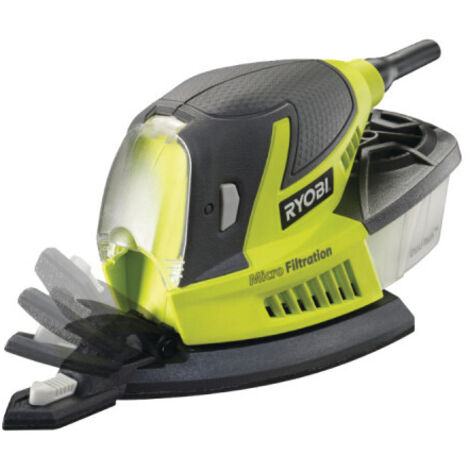 RYOBI Ponceuse triangulaire - 100W - 20 abrasifs - RPS100-GA20