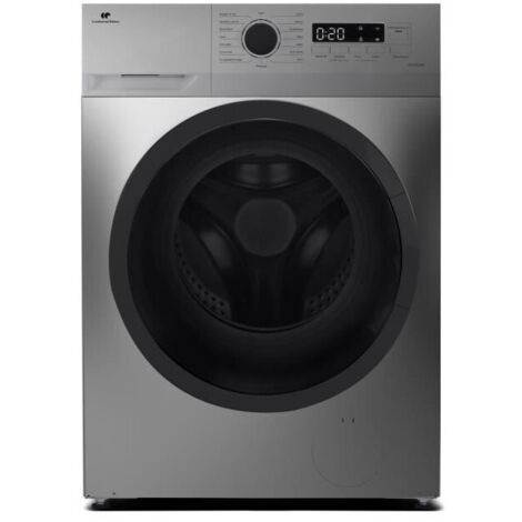 Continental Edison – Lave-linge hublot 9 kg CELL914ISS – Classe A – Largeur 59,5 cm – 1400 trs – Moteur induction – Silver