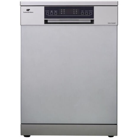 Lave-vaisselle pose libre CONTINENTAL EDISON CELV1544IXP - 15 couverts - 42dB-Silver