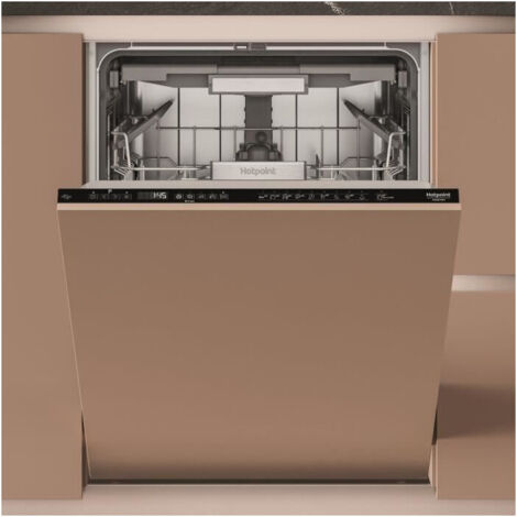 Hotpoint Ariston – Lave-vaisselle tout encastrable H7IHP40L – 15 couverts – 40 dB – Classe C – Technologie Inverter – Système MaxiSpace avec tiroir flexible (1/5)