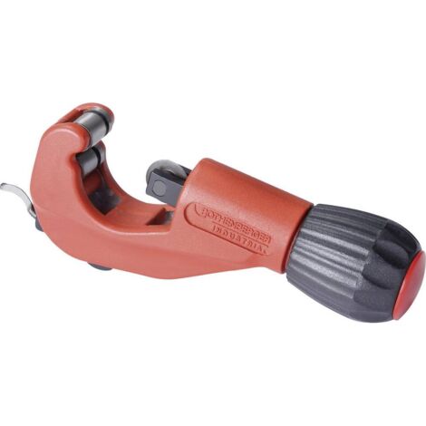 Rothenberger – Coupe-tube professionnel 6 à 35 mm – Construction robuste avec ébavureur – Coupe précise à ras des collets – 70941E